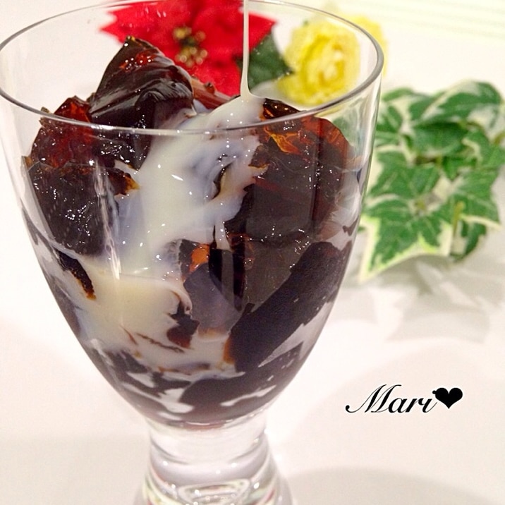 混ぜて冷やして簡単 喫茶店みたいな珈琲ゼリー レシピ 作り方 By Mariまり 楽天レシピ 混ぜて冷やして簡単 喫茶店みたいな珈琲ゼリー レシピ 作り方 By Mariまり 楽天レシピ